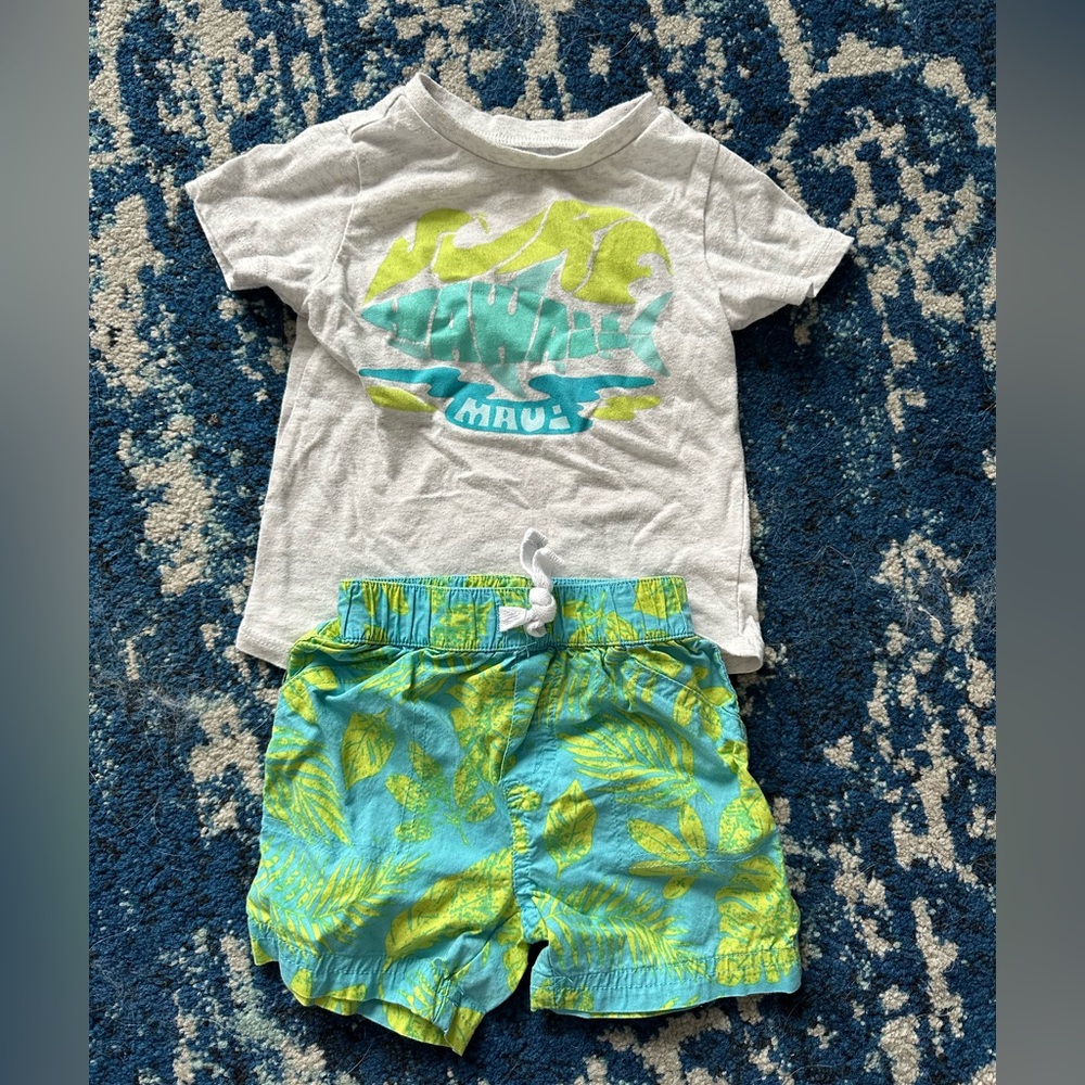 6-9 Month matching summer outfit